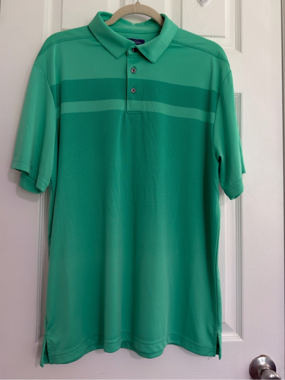 Jack Nicklaus Golf Men's Green Performance Polo Shirt L